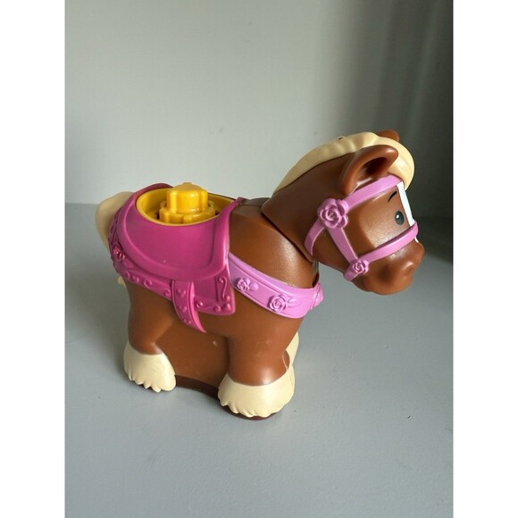 Fisher Price Little People PRINCESS BELLE'S HORSE PHILIPPE w/ Sounds - Picture 3 of 5
